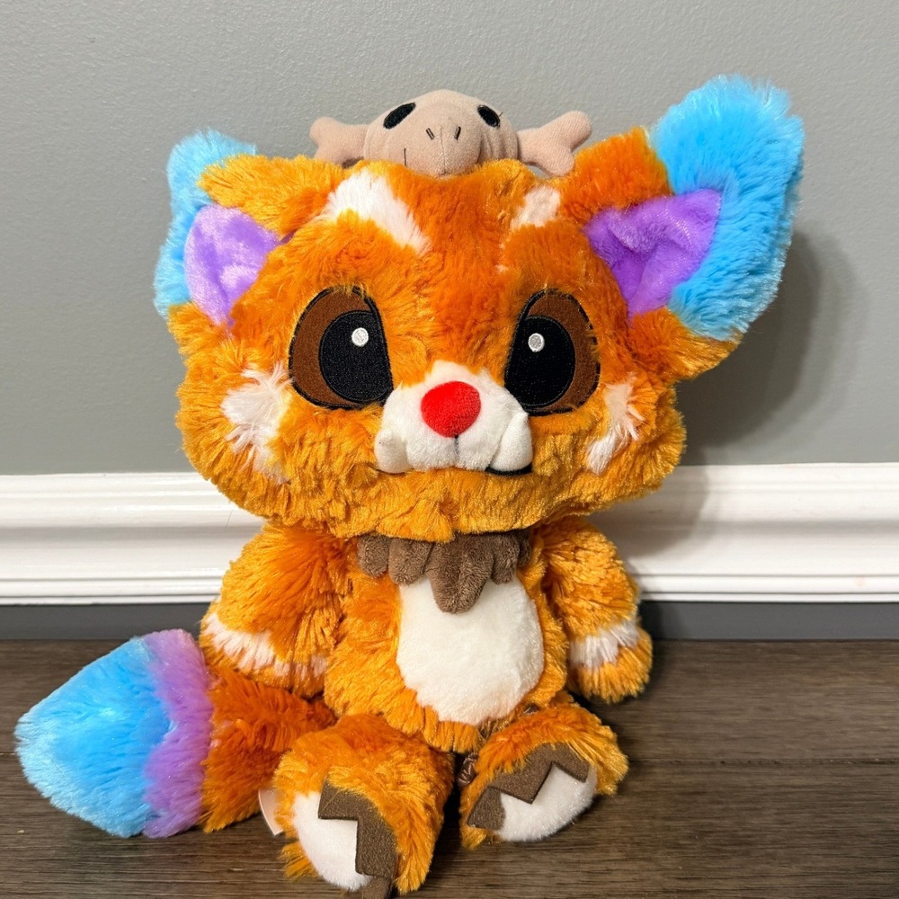 League of Legends Gnar Plush Riot Games Official 2016 Missing Link Yordle Toy